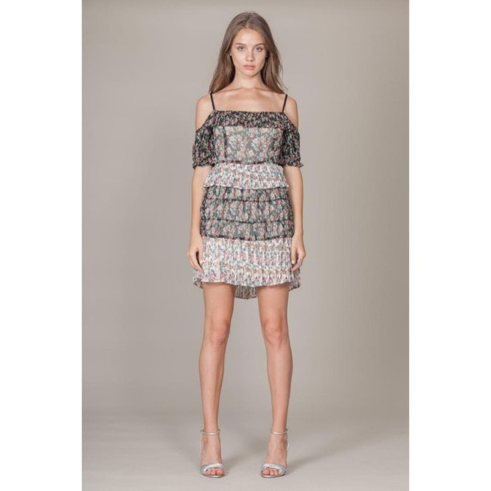 Foxiedox Antonia Off-The-Shoulder Dress Medium